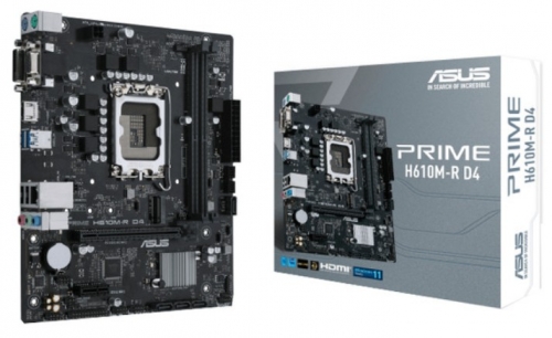AMotherboard Asus Skt1700 - PRIME H610M-R D4 90MB1B40-M0ECY0