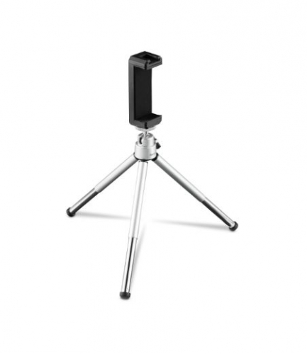 Mini-Tripé Hama Fancy 2 em 1 Prateado