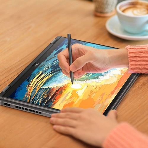 Portátil Asus VivoBook Flip TP3407SA - Intel Core Ultra 7, RAM 32GB LPDDR5X, 1TB SSD, 14"OLED WUXGA (WU), Windows 11 Pro - Gray 