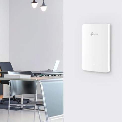 Ponto de Acesso Wlan TP-Link Omada EAP615-WALL Branco PACK 5 UNID