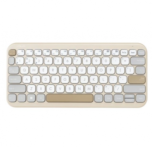 Teclado Asus Marshmallow KW100 Bluetooth Bege PT 90XB0880-BKB330