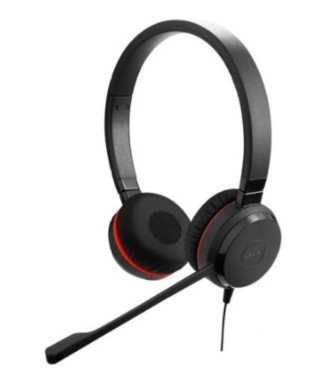 Auscultadores Jabra Evolve 30 II MS stereo com cabo USB-C, USB-A isolamento de ruído, 5399-823-369