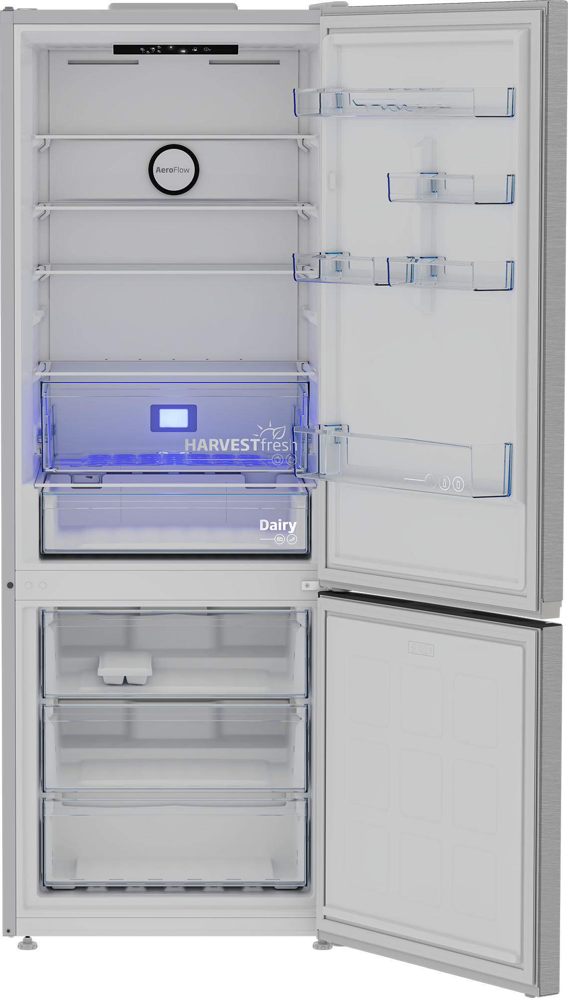 Frigorifico Combinado Beko B3RCNE564HXB No Frost 490L 