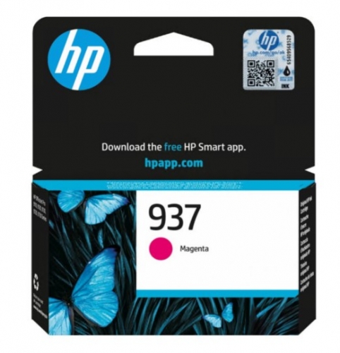 Tinteiro HP 937 Magenta original , 4S6W3NE