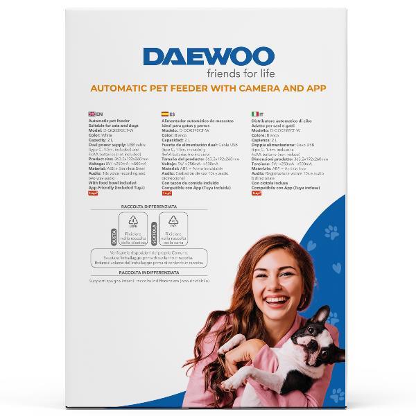 Alimentador aotomático para animais Daewoo