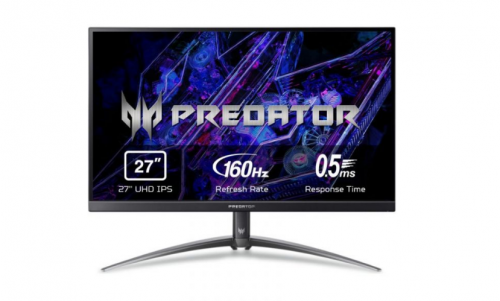 Monitor Acer Predator XB273KV3bmiiprx 27 polegadas 4K IPS 1ms 0.5ms 160Hz 2xHDMI DP Gaming Preto