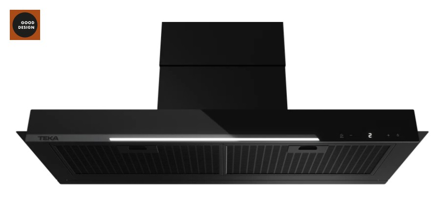 Exaustor de Encastre Teka GFI 97350 EOS BK, 90 cm, A+, 766 m³/h, Preto