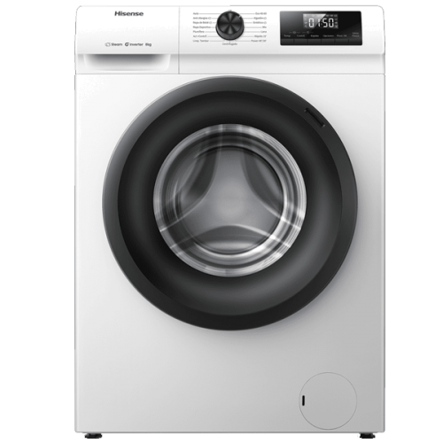 MÁQUINA DE LAVAR ROUPA HISENSE Serie 1Q, 8Kg, Classe A - WF1Q8041BW
