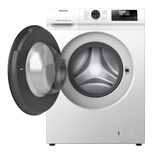 MÁQUINA DE LAVAR ROUPA HISENSE Serie 1Q, 8Kg, Classe A - WF1Q8041BW