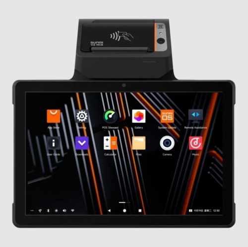 POS SUNMI V3 MIX 4GB+32GB NFC 4G 80MM Printer Fingerprint Android 13 2D , P06090001