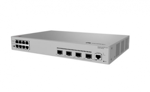 SWITCH HUAWEI 8 x 10/100/1000BASE-T 4 x GE SFP PORTS 125W PoE+