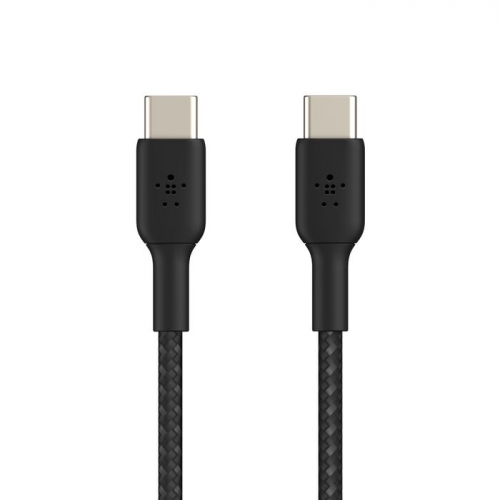 Cabo trançado USB-C para USB-C Belkin CAB004BT2MBK - preto