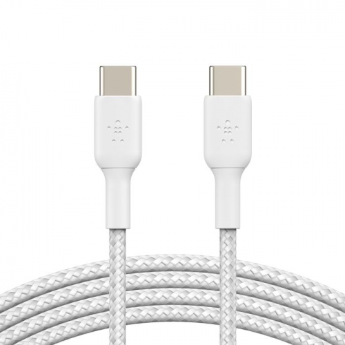 Cabo trançado USB-C para USB-C 60W Belkin CAB004BT2MWH