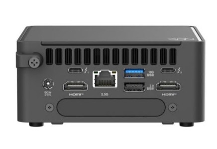 Barebone ASUS NUC 15 Pro Tall Kit RNUC15CRHU700002 mini PC 1 x Core Ultra 7 255H até 5.1 GHz preto