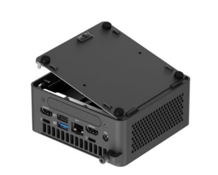 Barebone ASUS NUC 15 Pro Tall Kit RNUC15CRHU700002 mini PC 1 x Core Ultra 7 255H até 5.1 GHz preto