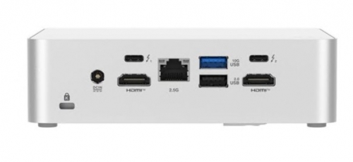 ASUS NUC 15 Pro+ RNUC15CRSV700002 Barebone mini PC 1 x Core Ultra 7 265H / até 5.3 GHz vPro prata