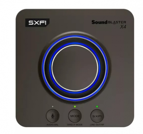 PLACA SOM CREATIVE EXTERNA SOUND BLASTER X4