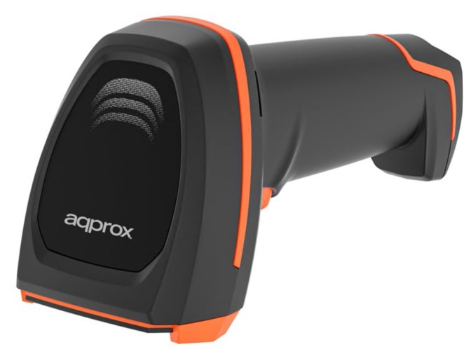 Scanner 2D APPROX Barcode LS24WS Wireless Black, APPLS24WS