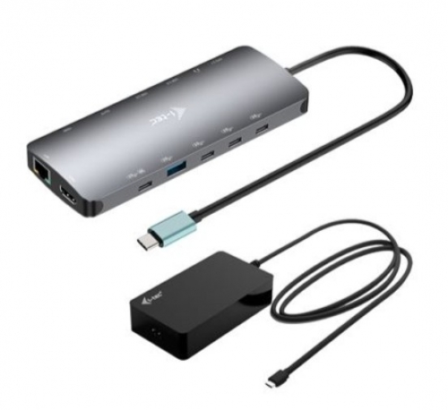 DOCK i-tec USB-C METAL NANODOCK PD140 CHARGE