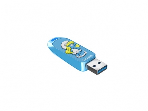 SanDisk Smurfs Smurfette Edition drive flash USB 256 GB USB 3.2 Gen 1 , SDCZIS-256G-G46