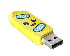 Pen Drive USB Fortnite Peely 128GB, USB 3.2 Gen 1, Amarelo - SanDisk SDCZIF-128G-G46