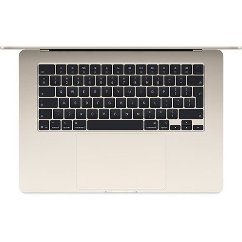 MacBook Air 15'' 2025 APPLE M4 10C CPU/10C GPU 16GB 256GB SSD Luz das Estrelas, MW1J3PO/A
