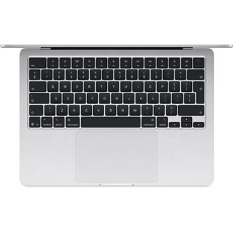 MacBook Air 13'' 2025 APPLE M4 10C CPU/10C GPU 16GB 512GB SSD Prateado, MW0X3PO/A