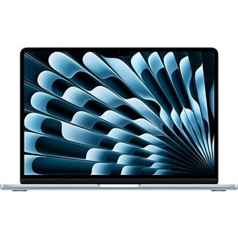 MacBook Air 13'' 2025 APPLE M4 10C CPU/10C GPU 24GB 512GB SSD Azul-Céu, MC6V4PO/A