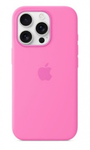 Capa posterior telemóvel silicone peónia para iPhone 16 Pro Apple MDFX4ZM/A