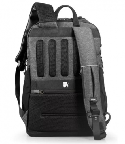 MOCHILA PORT MONTREAL 15.6" 16" DARK GREY