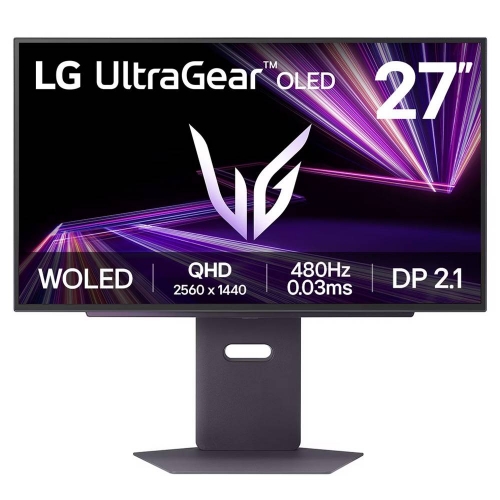 Monitor LG UltraGear 27 polegadas 27GX790A-B OLED QHD 16:9 480Hz FreeSync Premium Pro / G-Sync Compatible