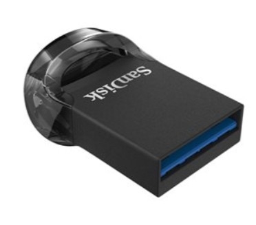 Drive flash SanDisk Ultra Fit USB 1 TB USB 3.2 Gen 1 preto - SDCZ430-1T00-G46