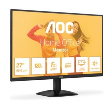 Monitor AOC 27B35HM LED 27"Full HD 120 Hz VA 300 1 ms preto