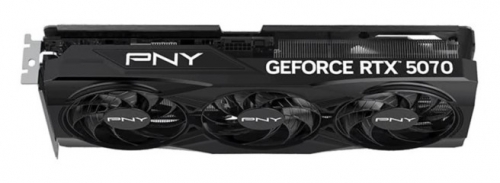 Placa Gráfica PNY GeForce RTX 5070 12GB Overclocked Triple Fan
