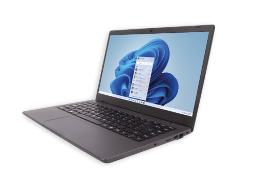 NB TSUNAMI Leap W506 Intel Core i3-1215U 14inch FHD 8GB 256GB SSD M.2 2MP Wifi AC 2x2 5000mAh IKES W11P