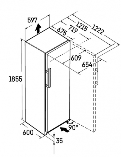 ARCA VERTICAL LIEBHERR SFNstd 529i Classe D