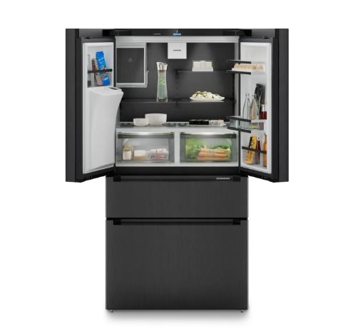 COMBINADO LIEBHERR - MBbsdi 9528 Plus BioFresh NoFrost porta francesa com 2 gavetas de congelação e dispensador de água e cubos de gelo