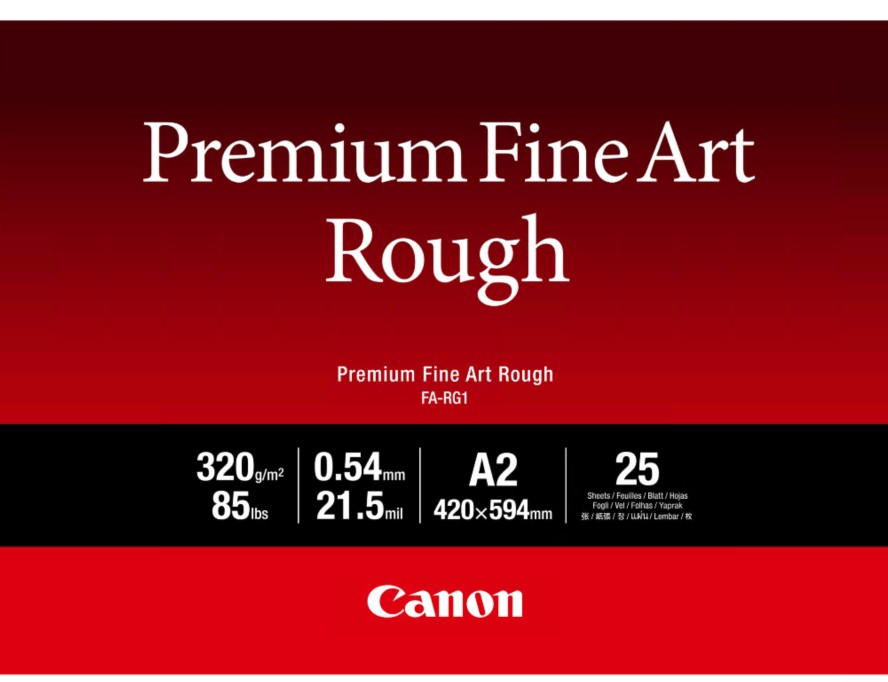 Canon FA-SM2 Carta Fotografica Premium FineArt Smooth - Formato A2 - 25 Fogli