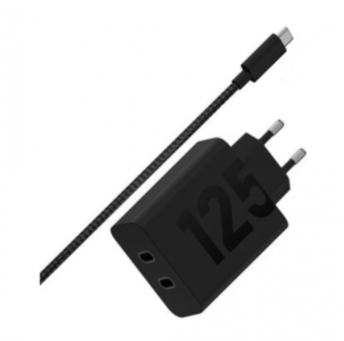Carregador Motorola 125W Dual Port Black