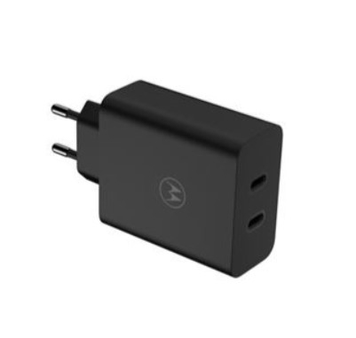 Carregador Motorola 125W Dual Port Black