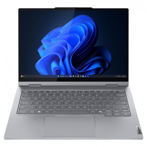 NB Lenovo ThinkBook 14 2-in-1 G5 IAU, Intel Ultra 5 225U, 14" WUXGA Touch, 16.0GB, 512GB SSD M.2 2242, BT 5.1 or above,Wi-Fi 6E 2x2 AX, FPR, 1080P FHD IR, 65W, 1YR Premier NBD, Backlit, Luna Grey-Portuguese, W11P64 POR/ENG