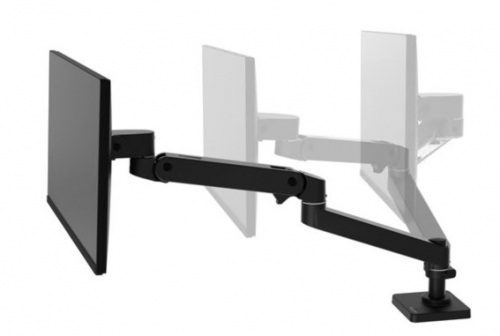 Suporte Monitor Ergotron LX Pro modular para visor LCD preto tamanho de tela: até 34" montável na secretária, 45-682-292