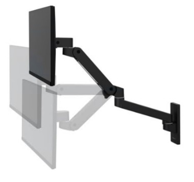 Ergotron LX Pro Kit de montagem para LCD preto até 34" montável em parede, 45-683-292