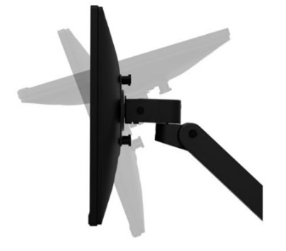 Ergotron LX Pro Kit de montagem para LCD preto até 34" montável em parede, 45-683-292