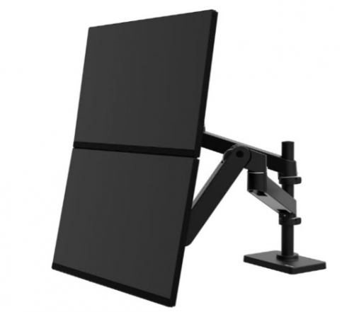 Ergotron LX Pro Kit de montagem para 2 LCD preto até 27'' montável na secretária, 45-690-292