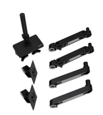 Ergotron LX Pro Kit de montagem para 2 LCD preto até 27'' montável na secretária, 45-690-292