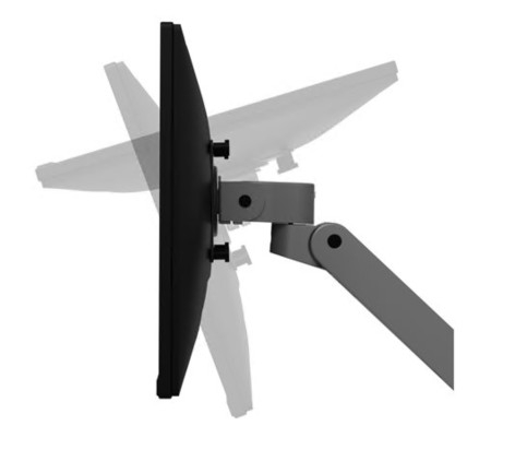 Kit Ergotron LX Pro de montagem (braço duplo) para 2 LCD tela: até 27'' montável na secretária