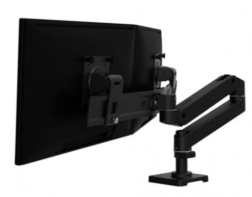 Kit Ergotron LX Pro de montagem (braço direto duplo, 2 preto tamanho até 27'' montável na secretária