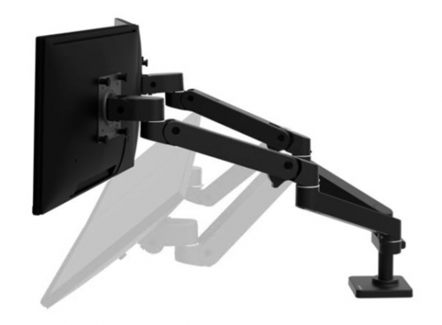 Kit Ergotron LX Pro de montagem (braço duplo) 2 LCD lpreto tela: até 27'' montável na secretária