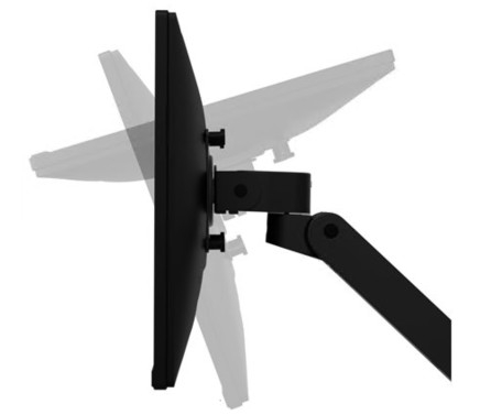 Kit Ergotron LX Pro de montagem (braço duplo) 2 LCD lpreto tela: até 27'' montável na secretária